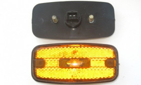 Фонарь габаритный (светодиод оранжевый 12/24V, AMP) 